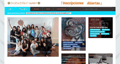 Desktop Screenshot of espaciosagrado.cl